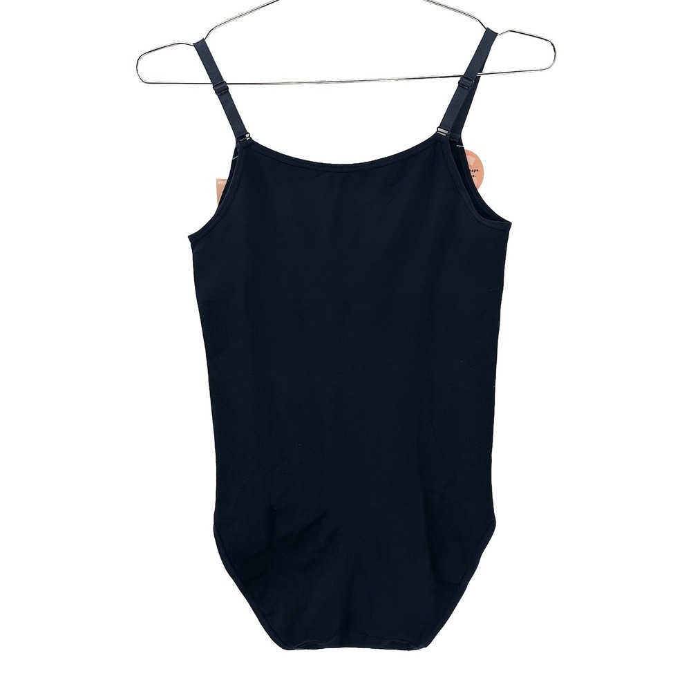 SHAPERMINT All Day Every Day Scoop Neck Bodysuit NWT • Large • black - Picture 4 of 7